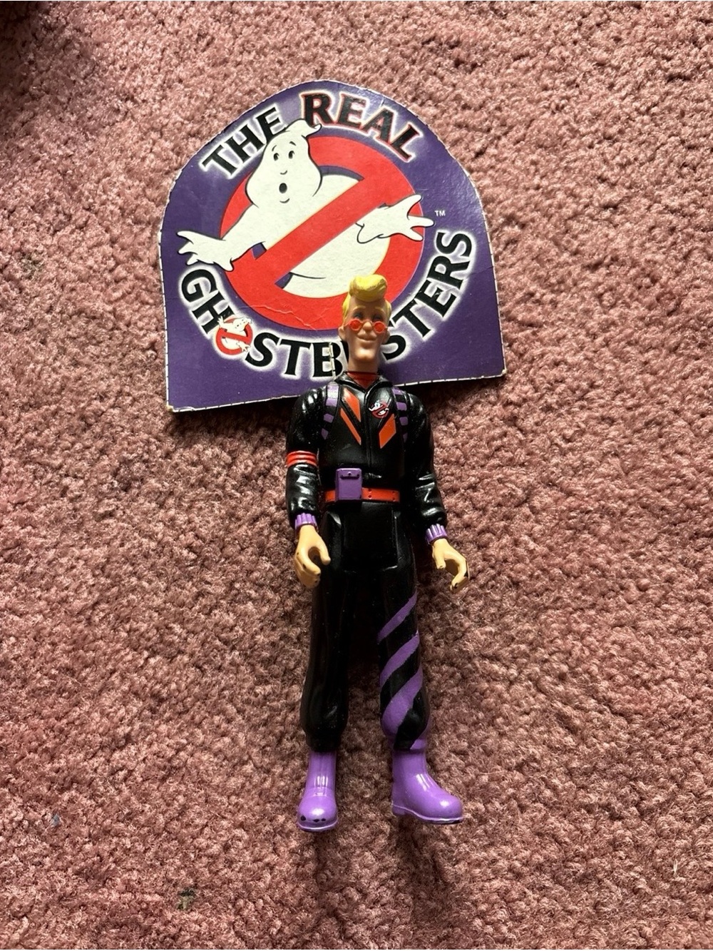 1984 The Real Ghostbusters Power Pack Egon Spengler Action Figure Kenner